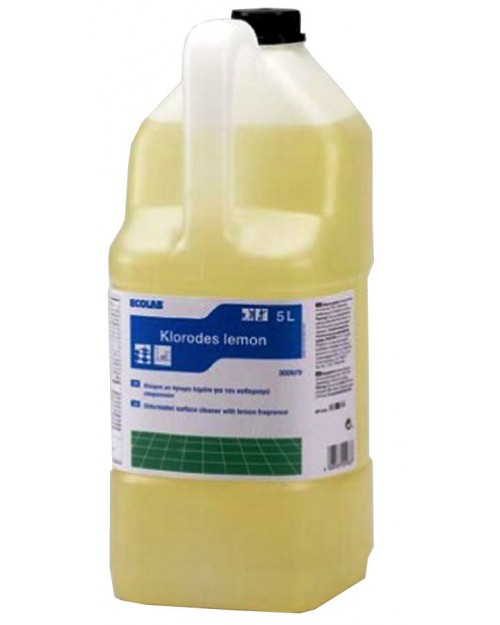 Ecolab Klorodes Lemon 5lt Καθαριστικό γενικής χρήσης
