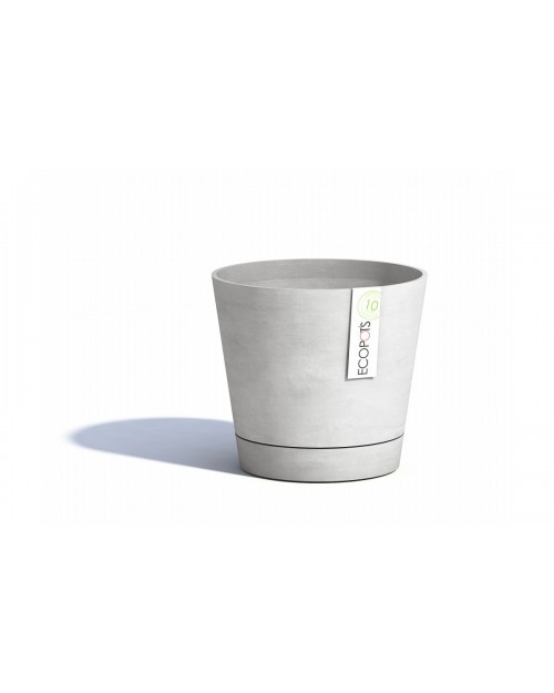 Γλάστρα Ecopots Βενετία Αυτοποτιζόμενη 30x26 εκ. Ανοιχτό Γκρι 10 lt EVE74.010.30S