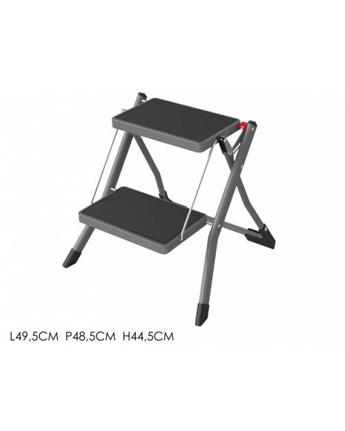 SOLUZIONE BRICO σκαλοσκαμπό με 2 σκαλάκια 150kg max  727000