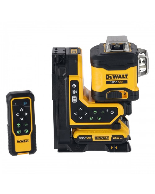 DEWALT DCLE34035D1 Αλφάδι Laser Πράσινης Δέσμης 3x360 18V με μπαταρία και φορτιστή