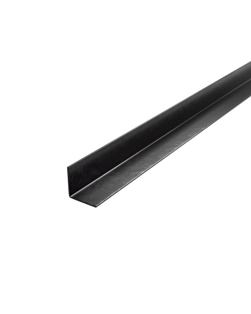 AMIG γωνιά 15x15-1m αλουμινίου ματ μαύρη  25001