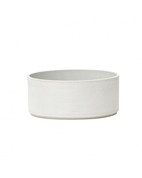 ArtPlast Γλάστρα Tamburine Λευκή ∅13 ATA.013.SB.BI