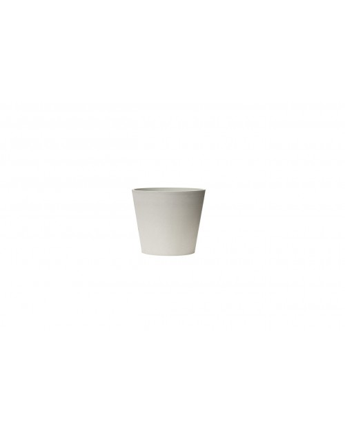 ArtPlast Γλάστρα κωνική λευκό ∅20cm ATC.020.SB.BI