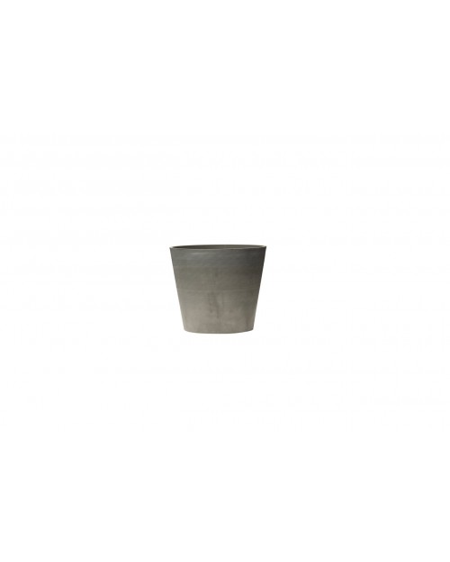 ArtPlast Γλάστρα κωνική ανοικτό γκρι ∅10cm ATC.010.SB.GC