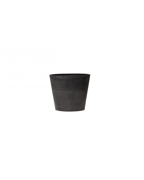ArtPlast Γλάστρα κωνική ανθρακί ∅30cm ATC.030.SB.AN