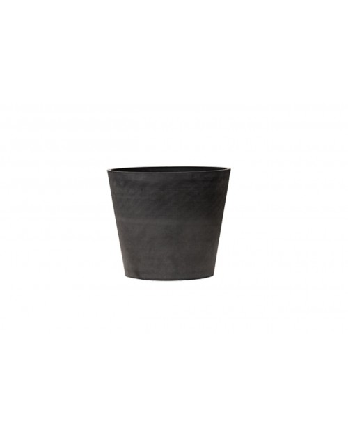 ArtPlast Γλάστρα κωνική ανθρακί ∅40cm ATC.040.SB.AN