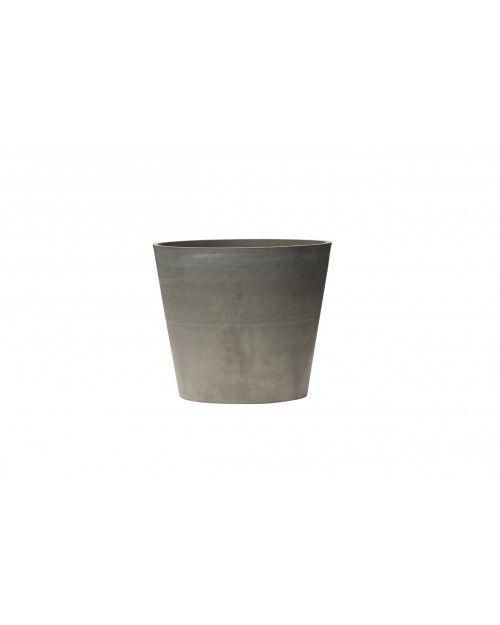 ArtPlast Γλάστρα κωνική ανοικτό γκρι ∅40cm ATC.040.SB.GC