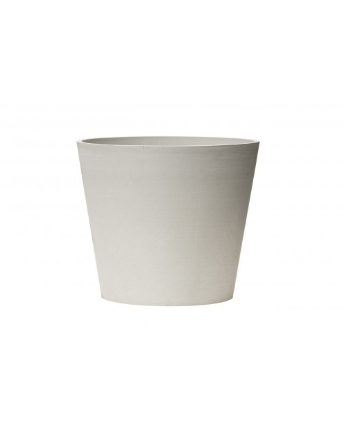 ArtPlast Γλάστρα κωνική λευκό ∅75cm ATC.075.SB.BI