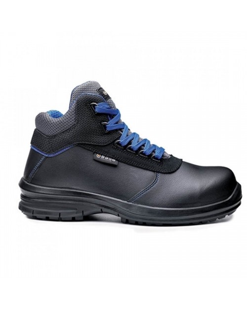 BASE Μποτάκι εργασίας S3 δερμάτινο IZAR TOP 095140133GR