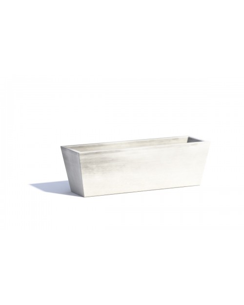 Γλάστρα Ecopots Μπριζ Balcony 45x17x17 εκ. Ανοιχτό Γκρι 9.7 lt EBA74.003.45S