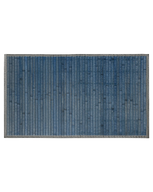 Bamboo χαλί 70x140 cm Μπλε