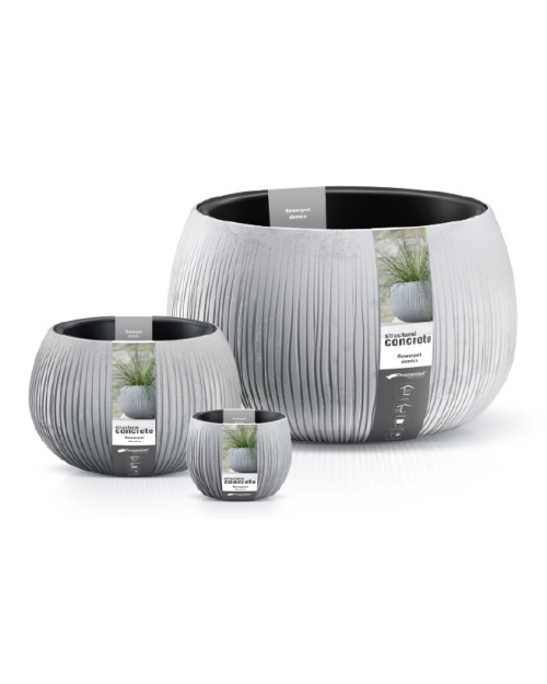 PROSPERPLAST Γλάστρα Beton Bowl 2 σε 1 ∅29 cm DKB290-422U