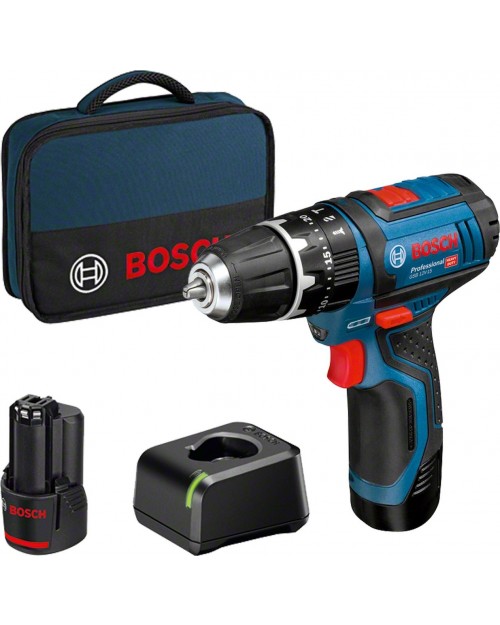 BOSCH GSB 12 V-15 Κρουστικό Δραπανοκατσάβιδο Μπαταρίας 06019B690H