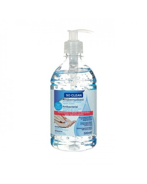SMILE SO CLEAN αντιβακτηριδιακό Gel 500ml 4257
