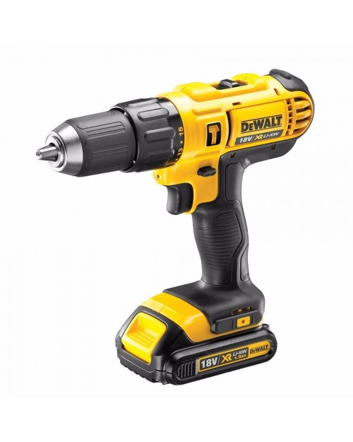 DEWALT 18V XR Li-Ion Κόμπακτ Κρουστικό Δραπανοκατσάβιδο DCD776C2