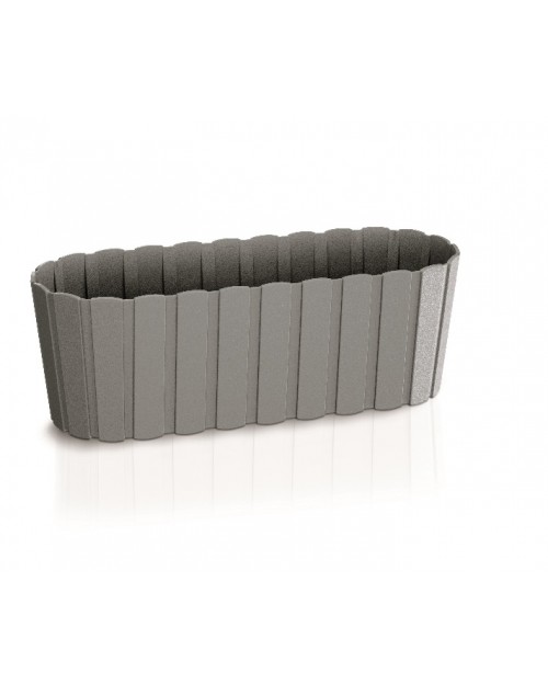 PROSPERPLAST Γλάστρα Boardee Case 4,9lt Γκρί DDEC400-405U