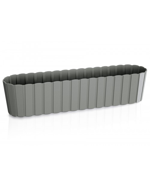 PROSPERPLAST Γλάστρα Boardee Case Γκρι Πέτρας 7,9lt DDEC600-405U