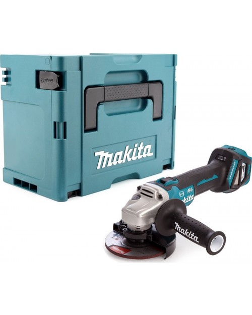 Makita Τροχός γωνιακός 18V 125mm σε βαλίτσα (χωρίς μπαταρία & φορτιστή) DGA513ZJ