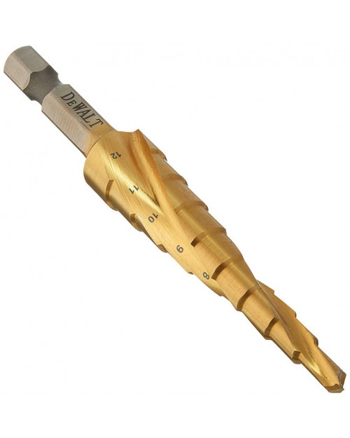 DEWALT Τρυπάνι κώνου Impact 6-12mm με 7 βαθμίδες DT5026
