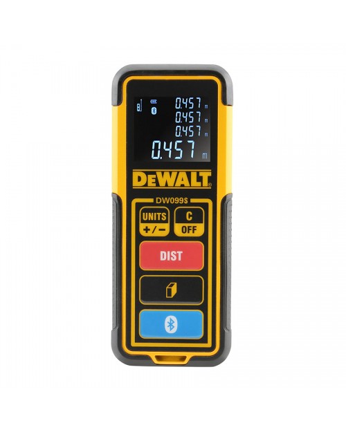 DEWALT Μετρητής αποστάσεων λέιζερ Bluetooth 30m DW099S