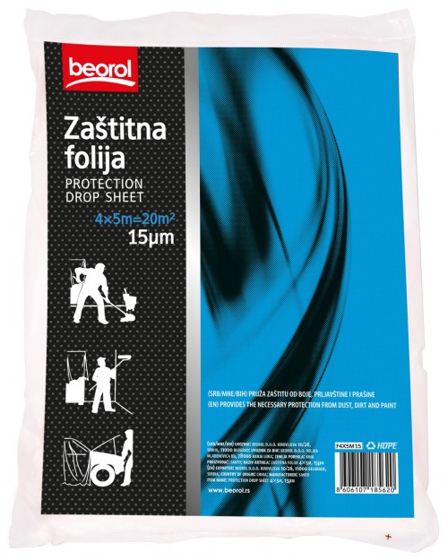 Beorol Νάιλον Προστασίας 4x5m 15mic F4X5M15
