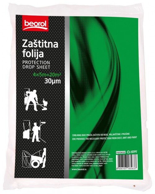 Beorol Νάιλον Προστασίας 4x5m 30mic F4X5M30