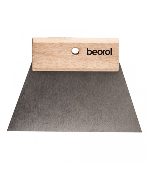 Beorol Σπάτουλα φαρδιά με ξύλινη λαβή 180mm GKR180