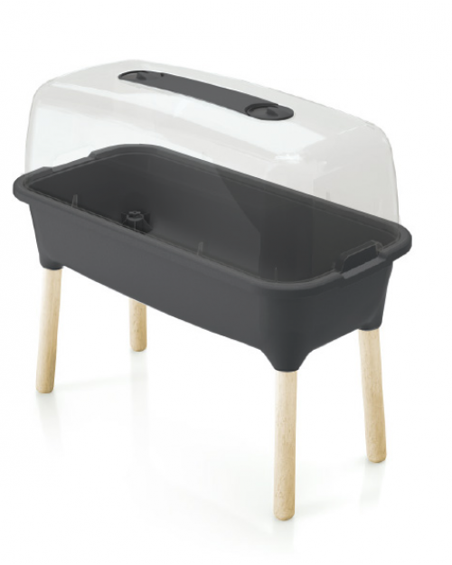 PROSPERPLAST Θερμοκήπιο Respana Planter Wood High Set ISEW780H-S433