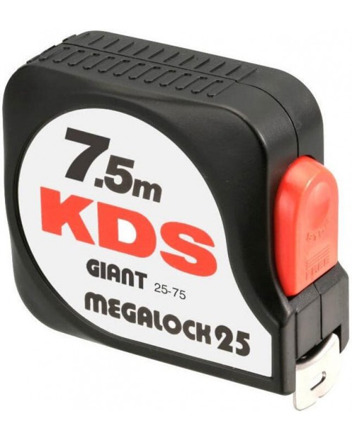 KDS Μέτρο 7.5m x 25mm GIANT MEGALOCK 25-75