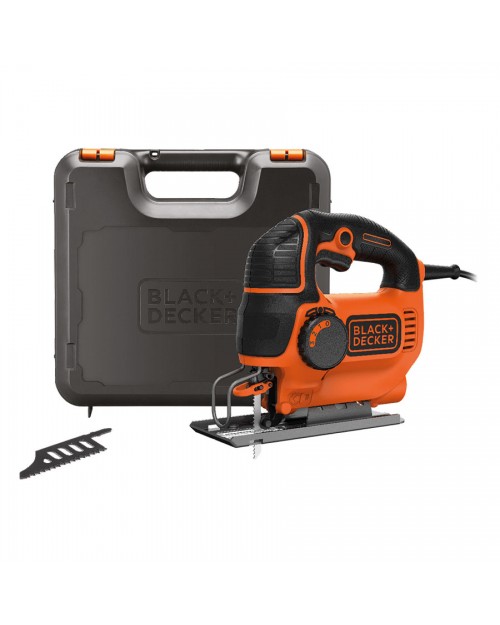 BLACK & DECKER Σέγα 620W σε κασετίνα KS901PEK