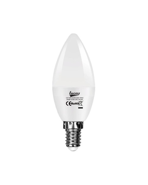 Κερί led 13w E14 6400KLV  DL6218