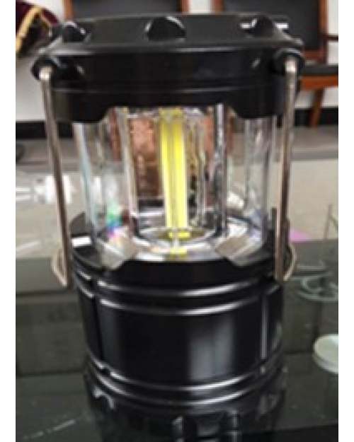 Quality 3 X 1Watt  Cob Foldable Lantern