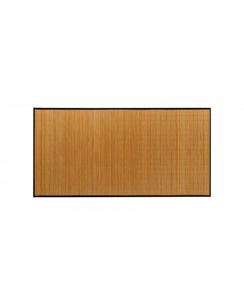 Bamboo χαλί 90x180 cm Φυσικό-Μαύρο
