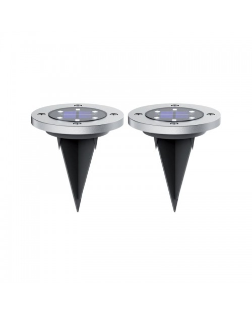 Xanlite 2 spots ground round solar  429748