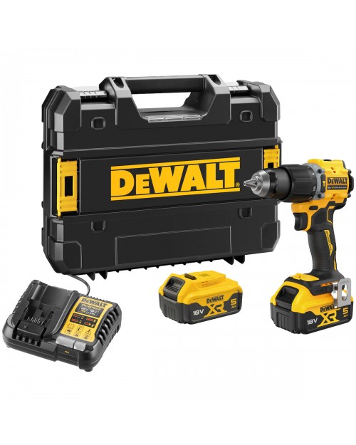 DEWALT DCD799P2T Κρουστικό Δραπανοκατσάβιδο 18V 74Nm 2x5.0Ah
