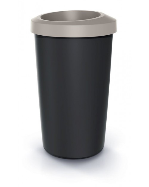 Keden κάδος απορριμμάτων Compacta R καφέ/μαύρος 45lt NRBO45-WG5C