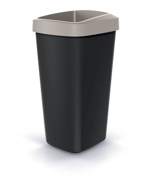 Keden κάδος απορριμμάτων Compacta Q καφέ/μαύρος 25lt NSBO25-WG5C