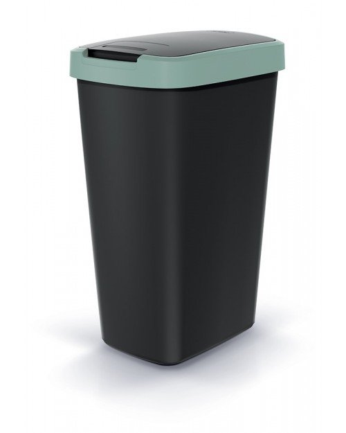Keden κάδος απορριμμάτων Compacta Q πράσινος/μαύρος 45 lt με καπάκι NSAB45-5575C