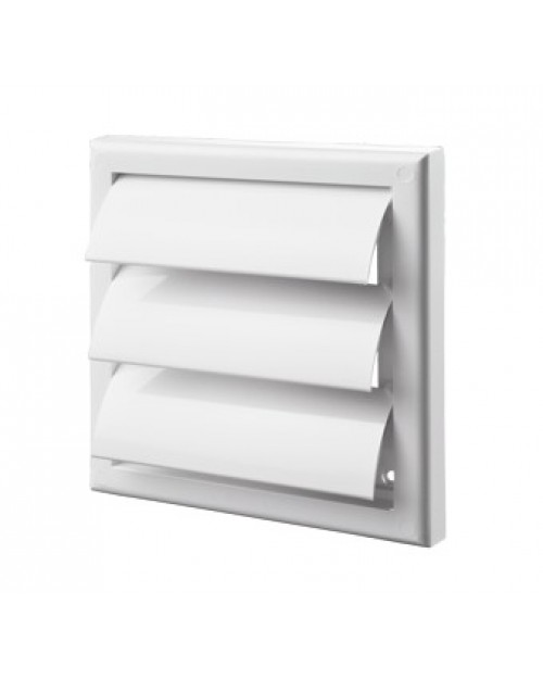 Καπάκι Εξαερισμού Vents 154x154mm Πλαστικό - Λευκό