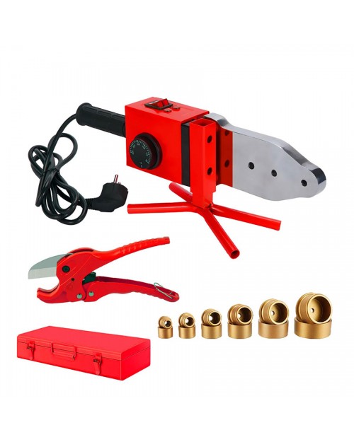 GeHOCK Συγκολλητικό σωλήνων 1800W σε βαλίτσα με εξαρτήματα PTWT1800