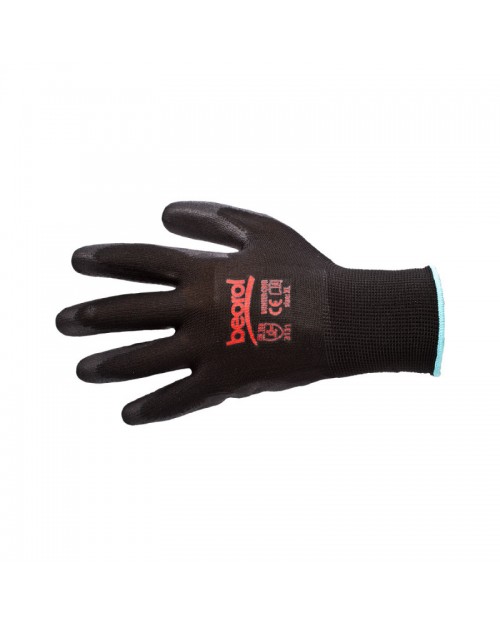 Beorol RBUNCM Γάντια πολυουρεθάνης Bunter Black 8"/M