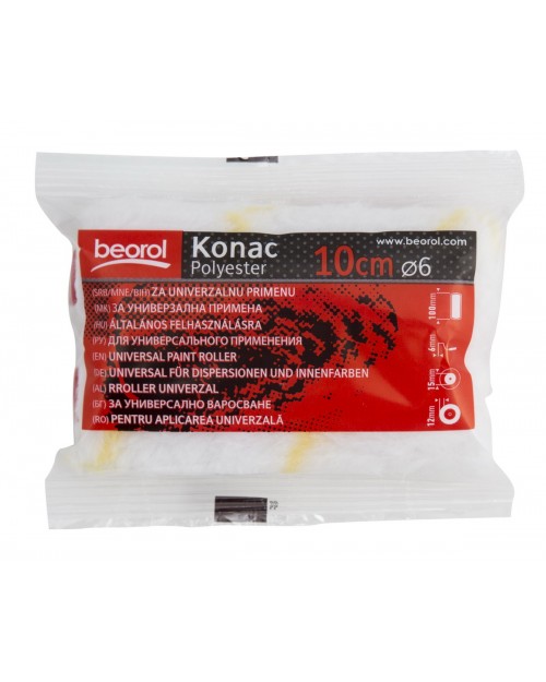 BEOROL RKR10K2 Ρολό βαψίματος μικρό 10cm Φ6cm