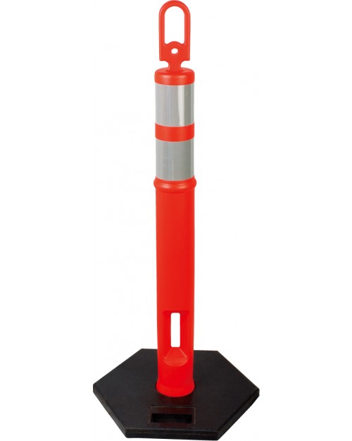 Inox Kiss Κολώνα με Λαστιχένια Βαριά Βάση 115cm SAF200