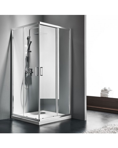 Καμπίνα Ντουζιέρας Starlet Corner Entry 90x90 Clear