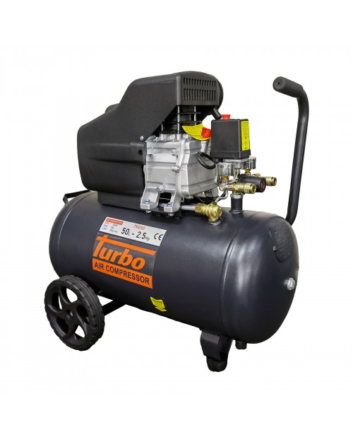 Turbo Αεροσυμπιεστής 2,5 HP, 50lt TRB50
