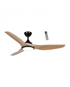 Ανεμιστήρας Οροφής 132cm PRCF-80722 Primo Μαύρο-Ξύλο με χειριστήριο  800722