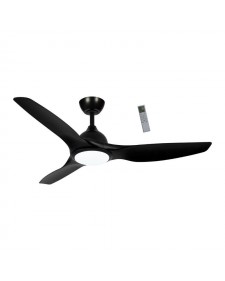 Ανεμιστήρας Οροφής 132cm PRCF-80724 Primo Μαύρο με χειριστήριο LED  800724
