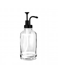 ΑΝΤΛΙΑ ΣΑΠΟΥΝΙΟΥ PURITY ΓΥΑΛΙΝΗ 500ml ΜΑΥΡΗ ESTIA 01-29807