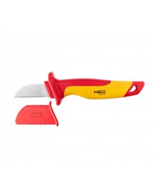 NEO TOOLS Μαχαίρι ηλεκτρολόγου 1000V ίσιο 01-552