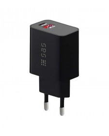 SAS Go fast charge φορτιστής type C + USB A  100-15-175